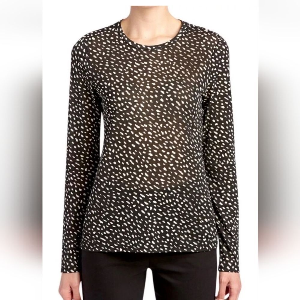 Tory Burch Dotted Pony Kasia Top Size XS
